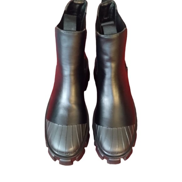 Truffle Collection Women's Chunky Exaggerated Sole Chelsea Boots, UK size 7 - Picture 2 of 11